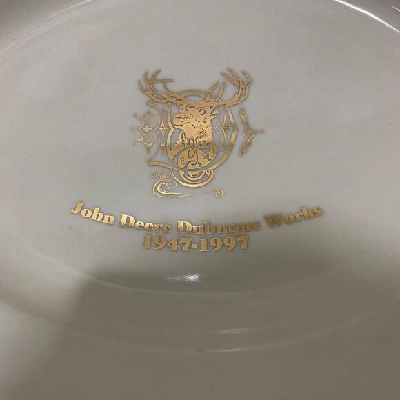 John Deere Large 50th Anniversary Dubuque Works Serving Platter Vintage 1996 - Picture 3 of 6